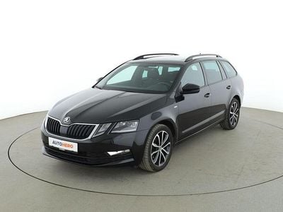 Second-hand Skoda Octavia Soleil 150 CP (110 kW) 2020 Negru Break