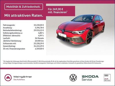 Gebraucht VW Golf VIII GTI Clubsport 300 PS (220 kW) 2023 Rot Limousine