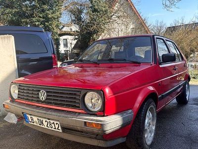 Gebraucht VW Golf II 69 PS (50 kW) 1990 Rot Kleinwagen