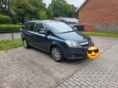 Gebraucht Opel Zafira 2007 Blau Van / Kleinbus