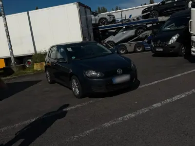 Gebraucht VW Golf VI 105 PS (77 kW) 2010 Blau Kleinwagen