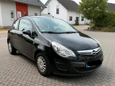 Gebraucht Opel Corsa Eco 90 PS (66 kW) 2011 Schwarz Kleinwagen