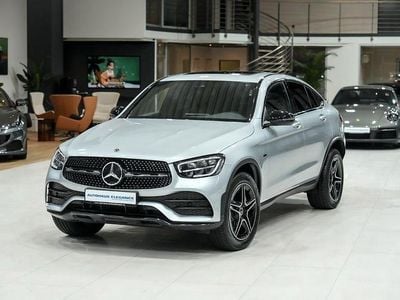 Używany Mercedes GLC300e AMG line 194 KM (142 kW) 2020 Srebrny Coupe