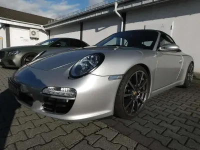 Gebraucht Porsche 911 Carrera Cabriolet 325 PS (239 kW) 2005 Arktissilbermetallic Cabrio