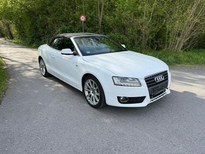 Gebraucht Audi A5 Cabriolet S-Line 170 PS (125 kW) 2011 Weiß Cabrio