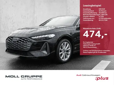 Gebraucht Audi A5 Advanced 204 PS (150 kW) 2025 Mythosschwarz metallic Kombi