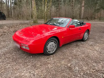 Gebraucht Porsche 944 S2 220 PS (161 kW) 1990 Rot Cabrio