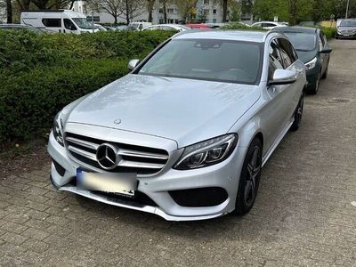 gebraucht Mercedes C220 d 4MATIC T AMG Line Autom. AMG Line