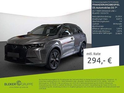 Gebraucht DS Automobiles DS7 Crossback Performance Line Plus 131 PS (96 kW) 2024 Grau SUV