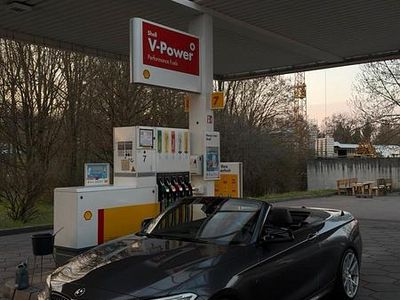 Usata BMW M240 M Sport 340 CV (250 kW) 2016 Grigio Cabrio