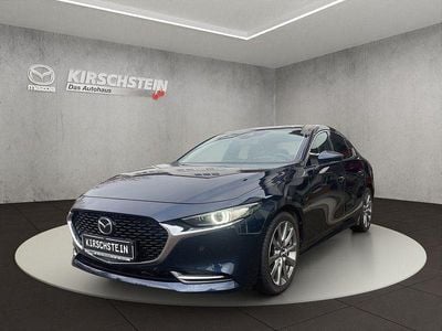 Gebraucht Mazda 3 Selection 186 PS (136 kW) 2023 Deep crystal blue (metallic) Limousine
