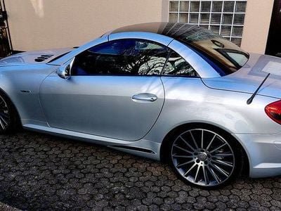 Gebraucht Mercedes SLK350 AMG 272 PS (200 kW) 2006 Silber Cabrio