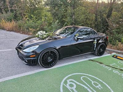 Usata Mercedes SLK200 163 CV (119 kW) 2004 Nero Cabrio