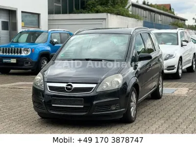 Gebraucht Opel Zafira Edition 140 PS (102 kW) 2007 Schwarz Van / Kleinbus