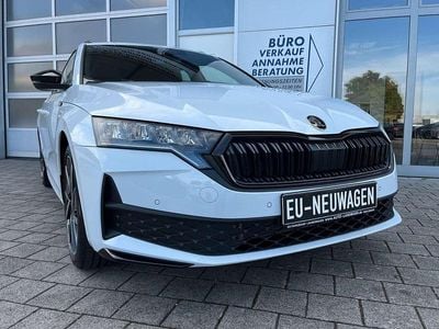 Neu Skoda Octavia SportLine 150 PS (110 kW) 2025 Moonweiß Kombi