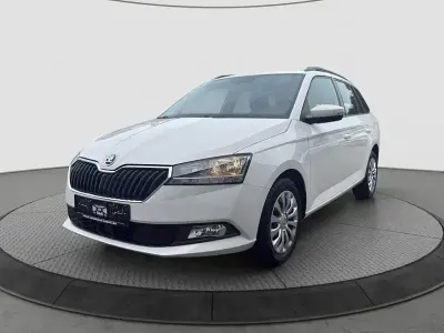 Gebraucht Skoda Fabia Ambition 95 PS (69 kW) 2022 Weiß Kleinwagen