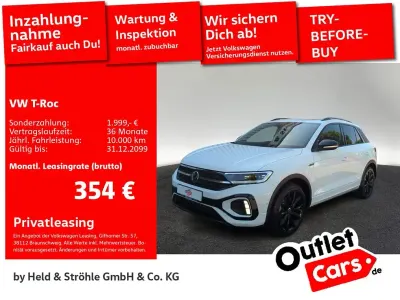 Gebraucht VW T-Roc R-line 190 PS (139 kW) 2024 Weiß SUV