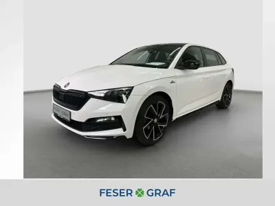 Gebraucht Skoda Scala Monte Carlo 110 PS (80 kW) 2021 Candy weiss Kleinwagen