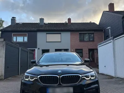 Używany BMW 520 M Sport 184 KM (135 kW) 2018 Czarny Sedan/Limuzyna