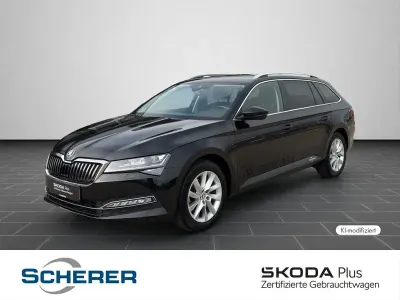 Gebraucht Skoda Superb Style 218 PS (160 kW) 2024 Blackmagic perleffekt (metallic) Kombi