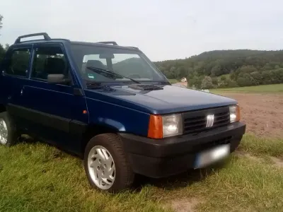 Gebraucht Fiat Panda 40 PS (29 kW) 2000 Blau Kleinwagen