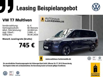 Neu VW Multivan Edition 150 PS (110 kW) 2026 Candyweiß/ starlight blue met Van