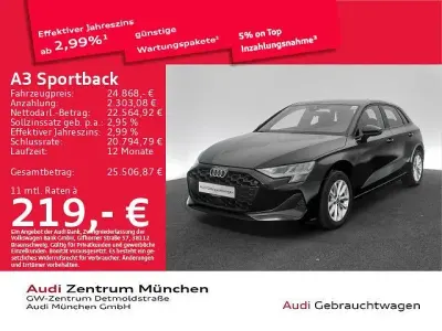 Gebraucht Audi A3 Ambiente 116 PS (85 kW) 2025 Brillantschwarz Limousine