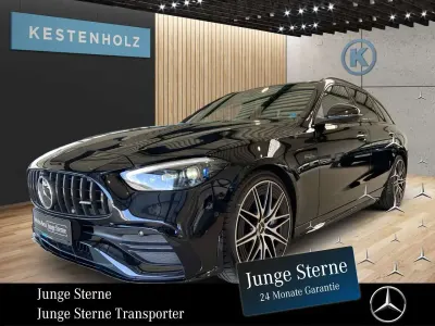 Gebraucht Mercedes C43 AMG AMG 421 PS (309 kW) 2025 Lack obsidianschwarz Kombi