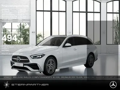 Gebraucht Mercedes C300e AMG 204 PS (150 kW) 2025 Manufaktur lack manufaktur opa Kombi