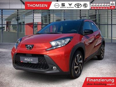 Chilli red/black Gebraucht 2025 Toyota Aygo Team Kleinwagen | 17.950 € (Fairer Preis)