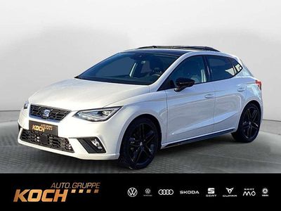 Gebraucht Seat Ibiza Black Edition 110 PS (80 kW) 2023 "candy" weiss Kleinwagen