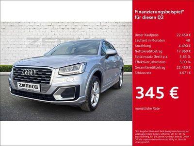 Brugt Audi Q2 Sport 150 HK (110 kW) 2020 Sølv SUV