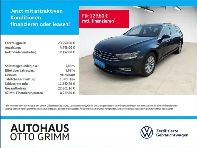 Brugt VW Passat Business 150 HK (110 kW) 2023 Blå Stationcar