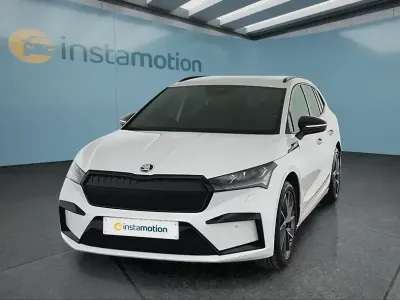 Gebraucht Skoda Enyaq iV SportLine 150 kW (204 PS) 2022 Weiß SUV