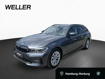 Gebraucht BMW 318 Advantage 150 PS (110 kW) 2020 Mineralgrau (grau) Kombi