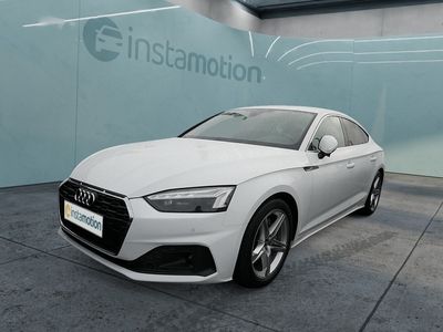 Weiß Gebraucht 2022 Audi A5 Sportback Sport Kleinwagen | 33.090 € (Etwas zu teuer)