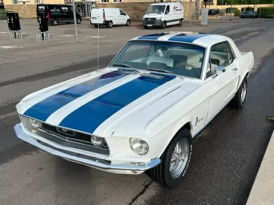 Gebraucht Ford Mustang 230 PS (169 kW) 1968 Weiß Coupé