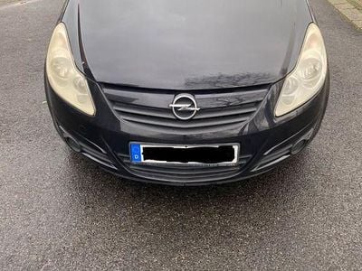 Gebraucht Opel Corsa Edition 80 PS (58 kW) 2008 Schwarz Kleinwagen