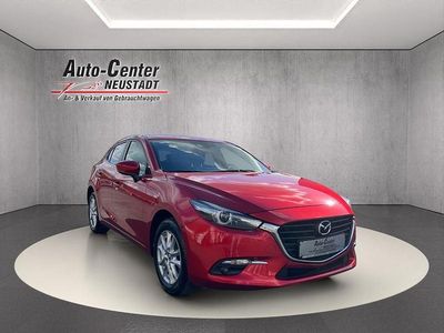 Gebraucht Mazda 3 Exclusive-Line 120 PS (88 kW) 2017 Rot Limousine