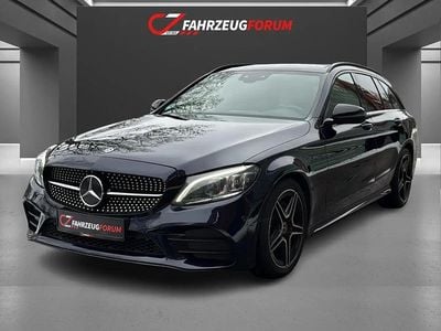 Gebraucht Mercedes C220 AMG 194 PS (142 kW) 2018 Blau Kombi
