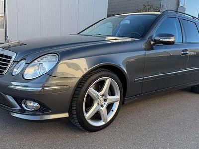 Gebraucht Mercedes E350 AMG line 272 PS (200 kW) 2007 Designo graphit Kombi