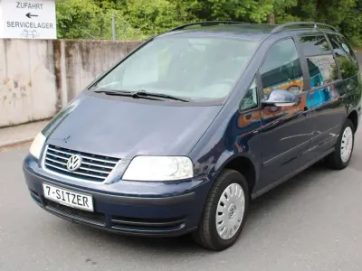 Gebraucht VW Sharan 116 PS (85 kW) 2010 Perlblau Van / Kleinbus