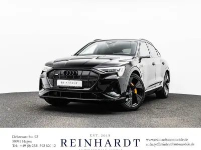 Gebraucht Audi e-tron Sportback Black Edition 300 kW (408 PS) 2021 Mythosschwarz metallic SUV