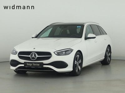 Unilack polarweiss Gebraucht 2023 Mercedes C200 Avantgarde Kombi | 28.850 € (Fairer Preis)