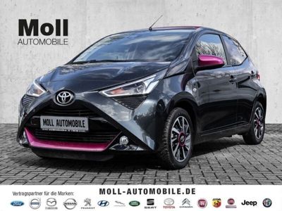 gebraucht Toyota Aygo x-style 1.0 EU6d-T Faltdach Apple CarPlay Android Auto Musikstreaming Spurhalteass.