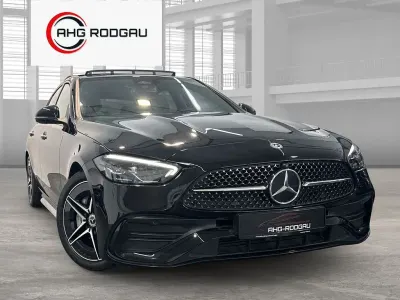 Gebraucht Mercedes C300 AMG line 265 PS (194 kW) 2023 Schwarz/baltic black Limousine