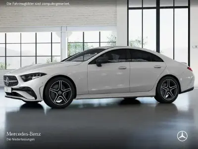 Gebraucht Mercedes CLS220 AMG 194 PS (142 kW) 2024 Polarweiß Coupé