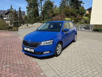 Second-hand Skoda Fabia Ambition 95 CP (69 kW) 2021 Albastru Hatchback