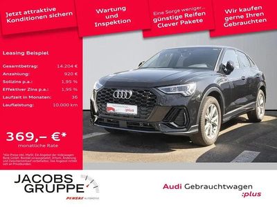 Gebraucht Audi Q3 Sportback S-Line 110 PS (80 kW) 2025 Schwarz SUV