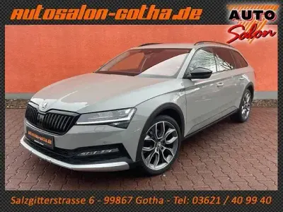 Brugt Skoda Superb Scout 4x4 200 HK (147 kW) 2022 Grå Stationcar